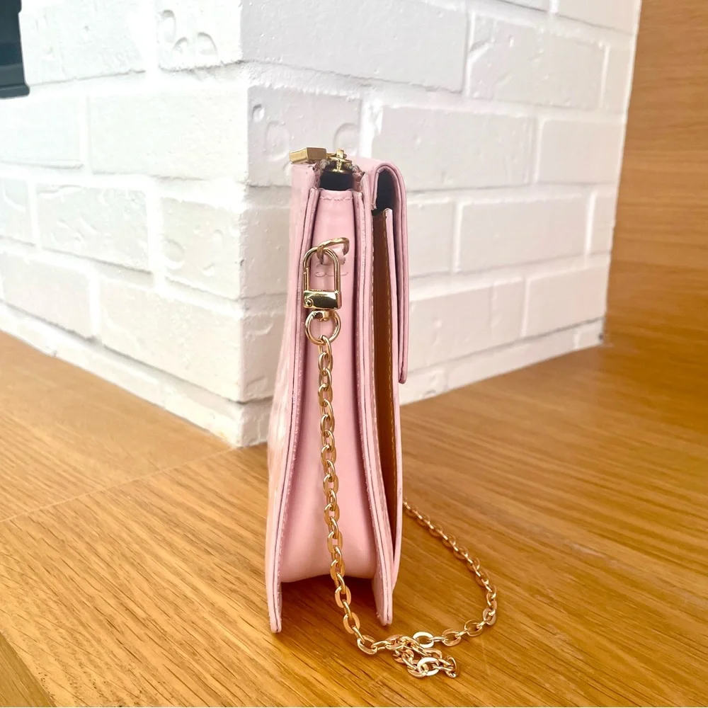 Louis Vuitton Authentic Custom Pink Mott Shoulder Bag - Picture 4 of 14